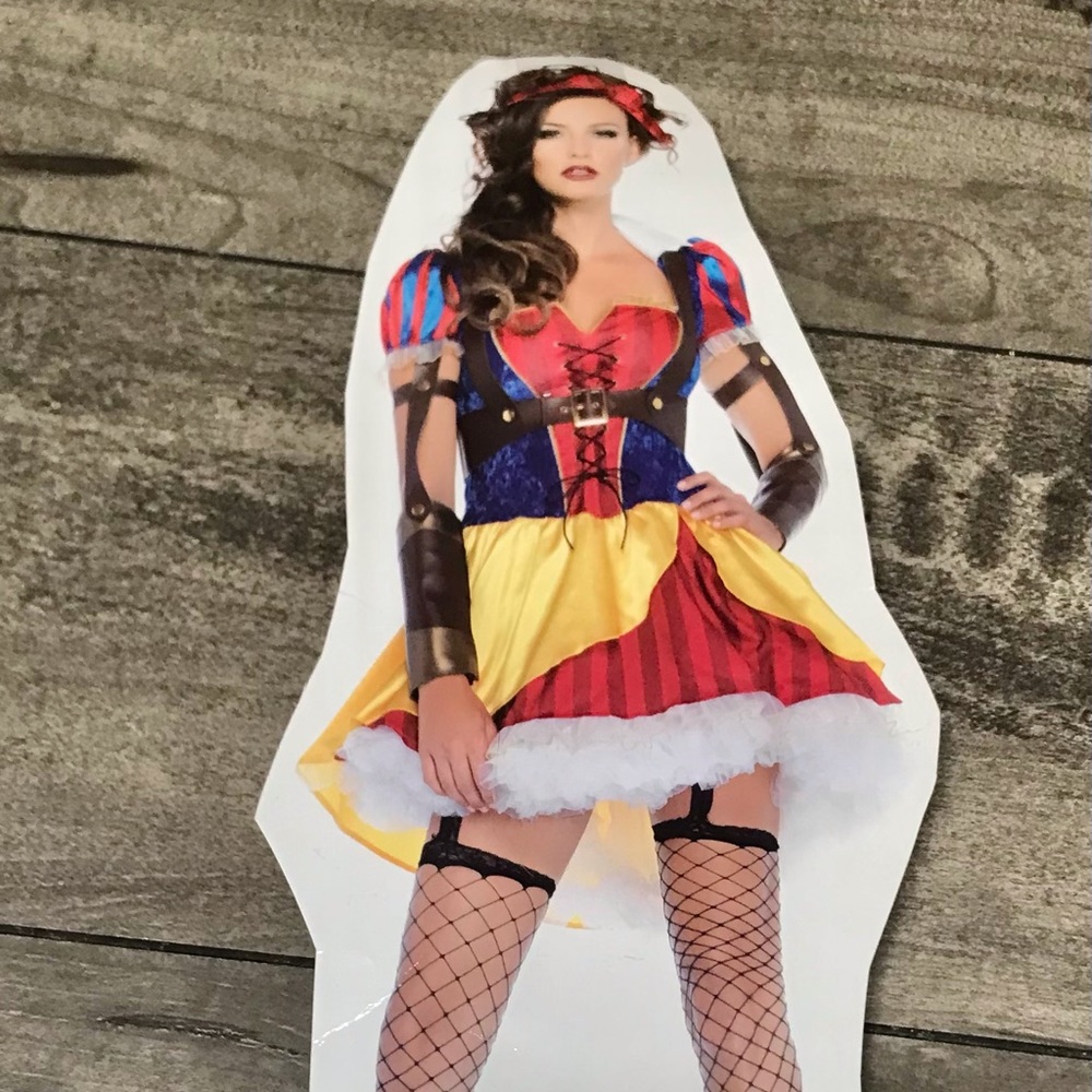 COSTUME Rebel Snow White M (8-10)